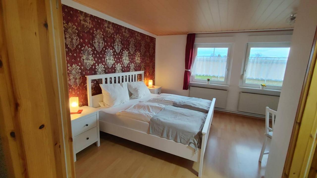 Pension Zum Lindenwald Colbitz Extérieur photo