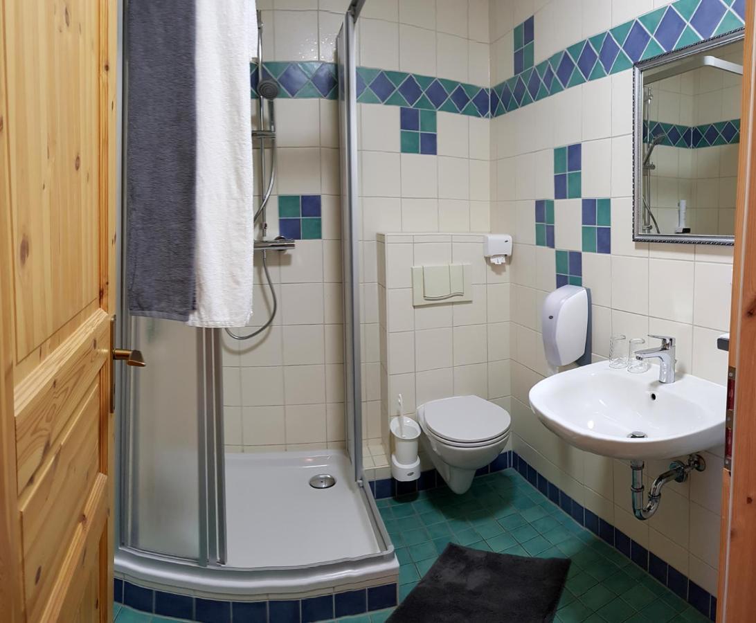 Pension Zum Lindenwald Colbitz Extérieur photo